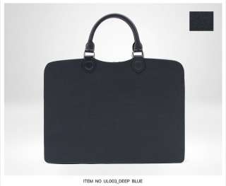 Cow Leather Briefcase Business Case Shoulder Bag UL003  