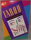 TABOO Game of Unspeakable Fun Hasbro 1989   MIB Sealed