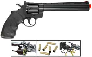   Spring 8inch barrel Magnum 357 Revolver w/Shells 871110006035  