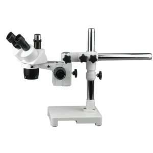 AmScope 20X 40X 80X Super Widefield Stereo Boom Microscope:  
