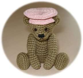 Thread Crochet Mini Bear Pattern # 5 by Haja bears  