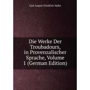   Sprache, Volume 1 (German Edition) Carl August Friedrich Mahn Books