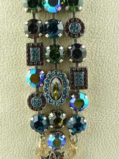 Mariana Handmade Swarovski Crystal Necklace 3 Strand Pendant FREE US 