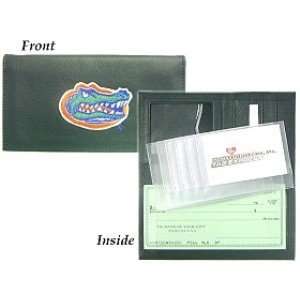  Florida Gators Embroidered Leather Checkbook Cover