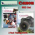 Blue Crane Digital Canon 60D DVD 2 Pack Volume 1& Video Camera 