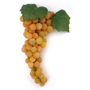  Artificial Green Blush Grape Cluster, 11 