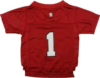 North Carolina State Wolfpack Infant Football Jersey: Infant Red #1 