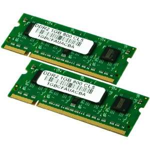 VisionTek Products 2G (2x1GB) NB2 6400 CL5 200 Pin DDR2 SO DIMM 800 2 