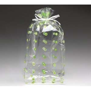  : Green Dot Cellophane Cello Bags Party Favor Small: Office Products