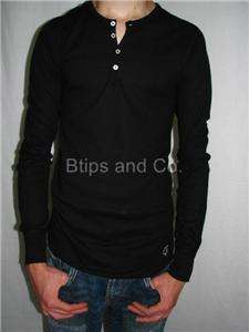 AMERICAN APPAREL T457 Thermal Henley L/S Shirt  