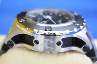 Mens Invicta 6177 Reserve Subaqua Specialty Black GMT Swiss Watch New