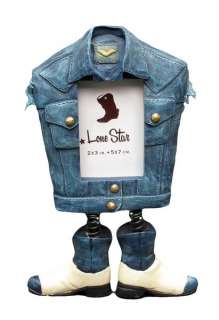 Photo Frame   Denim Jacket with Boots 2x3 Photo Jeans  