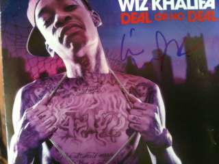 Wiz Khalifa Signed Autographed Deal or No Deal CD w/COA  