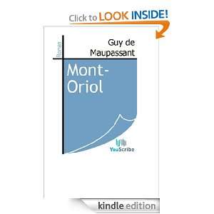 Mont Oriol (French Edition) Guy de Maupassant  Kindle 