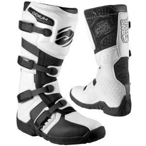   Racing Mens Podium White Boots   Color  White   Size  7 Automotive