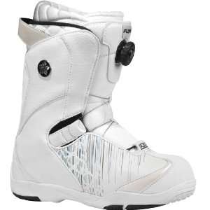   Womens Lotus Boa Coiler Snowboard Boots   White 9