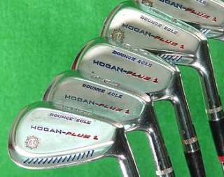 VINTAGE Ben Hogan Bounce Sole Plus 1 1968 Irons 3 EW H 4 Steel Stiff 