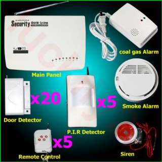 2011 Wireless Home GSM Security Alarm System / Alarms / SMS / Call 