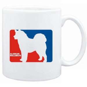  Mug White  Alaskan Malamute Sports Logo  Dogs: Sports 