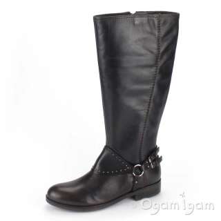 Geox Alanis Womens Tall Brown Classic Boot  