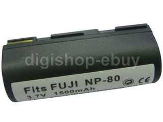Battery for NP 80 FUJIFILM FinePix 4800 4900 Zoom  