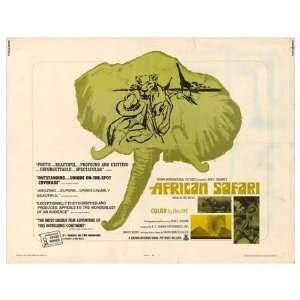  African Safari Movie Poster, 28 x 22 (1969): Home 