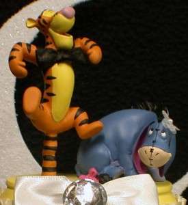 TIGGER & Eeyore wedding cake topper Winnie the Pooh top  