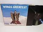 WINGS Greatest Hits LP Capitol S00 11905 Paul McCartney