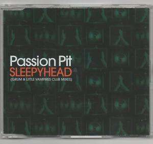 Passion Pit Sleepyhead 4 Track Promo CD Grum Remixes  