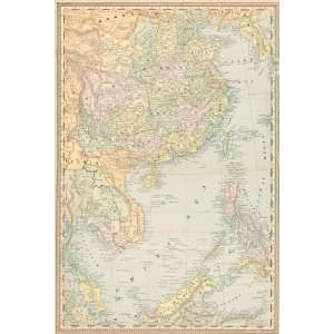  McNally 1885 Antique Map of China: Office Products