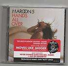 Hands All Over Digipak by Maroon 5 CD, Sep 2010, Octone Records 