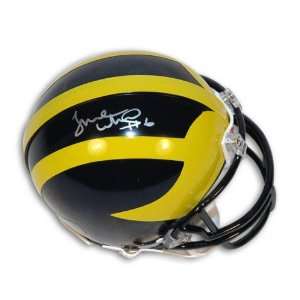  Tyrone Wheatley Michigan Wolverines Autographed Mini 