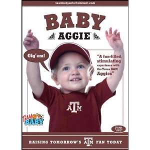  Texas A&M Aggies Baby DVD Raising Tomorrows A&M Fan 