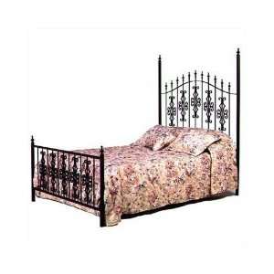Grace Gothic Gate Bed with Frame   Antique Bronze:  Home 