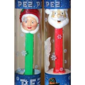 Santa and Mrs. Clause Holiday Pez in Special Packaging 