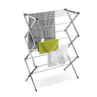 Honey Can Do Commercial 41.5 Inch Clothes Drying Rack, Chrome