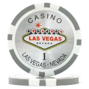  15g Clay Laser Las Vegas Chip   1