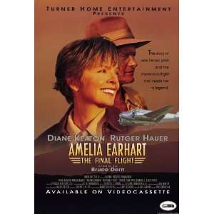 Amelia Earhart: The Final Flight (1994) 27 x 40 Movie Poster Style A 