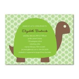   Baby Shower Invitations   Little Shell Kiwi By Dwell Baby
