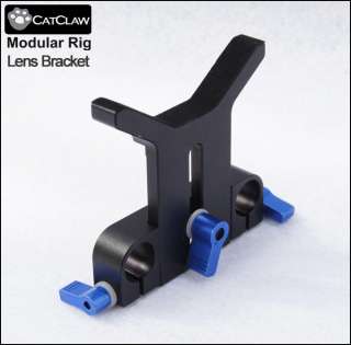   Lens Support Bracket   for 15mm Rig mount clamp Follow Focus 5D2 DSLR