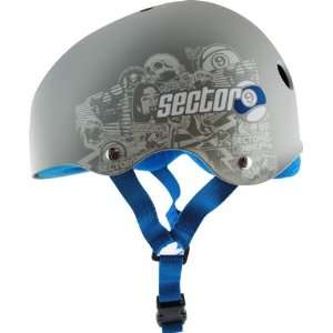  Sector 9 Mosh Pit Helmet Small Grey Skate Helmets: Sports 