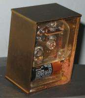 Hamilton Battery Operated Brass Case Small Shelf Clock  