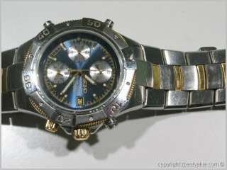 fgd  Very Rare Collector Seiko 968J Chronograph Watch  