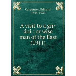 visit to a gnÌ?aÌni : or wise man of the East (1911): Edward, 1844 