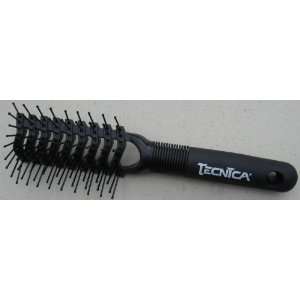  Tecnica Cresent Shaped Vent Hair Brush with Ball tip Nylon 