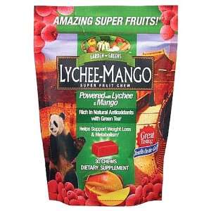   Greens Lychee mango Super Fruit Chew 30 Chews