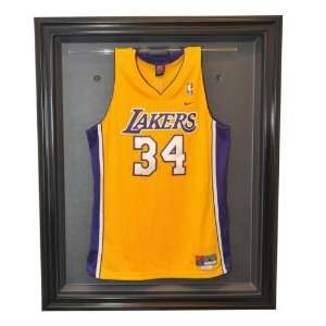   Removable Face Jersey Display Case (Black Frame): Sports & Outdoors