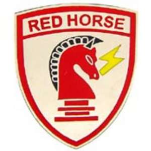  U.S. Air Force Red Horse Pin 1 Arts, Crafts & Sewing