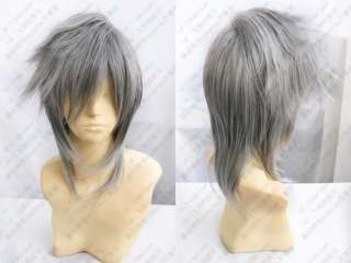 Final Fantasy Type 0 whip wielder Seven Cosplay Costume Wig Hand Made 
