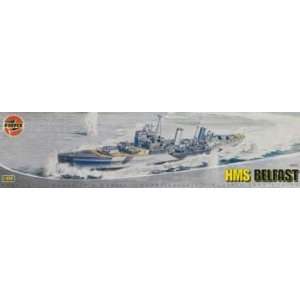  Airfix   1/600 HMS Belfast (Plastic Model Ship) Toys 